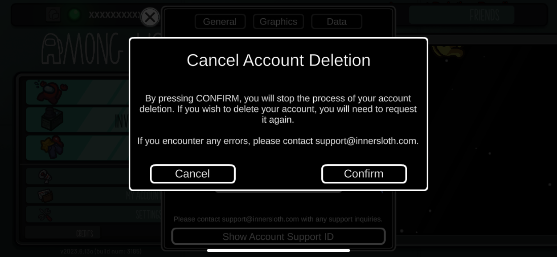 How do I delete my Among Us account? Innersloth Help Center